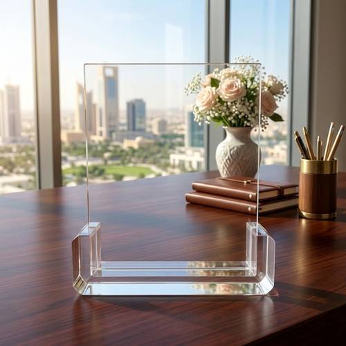 Premium Crystal Base Acrylic Display Stand