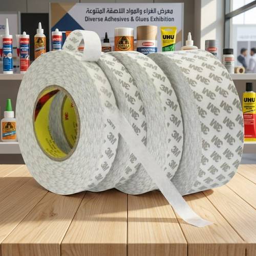دبل تيب | أبيض | لتثبيت سهل