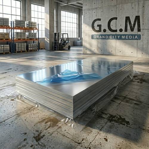 Premium Brushed Anodized Aluminum Sheets - Silver Finish