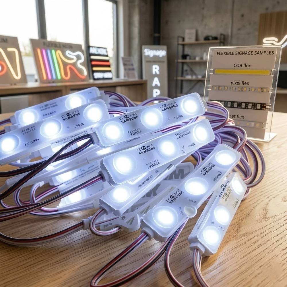 Samsung 5630 LED Module M03WTAL | G.C.M Signage Light 12V