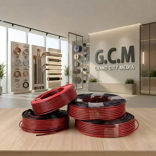 1mm Twin Core Pure Copper Electrical Wire - 52 Strands - 50m Roll