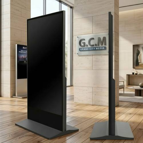 شاشة إعلانات LCD رقمية 75 بوصة 4K