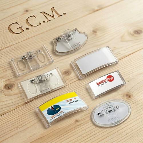 Plastic Name Badge Holder | Custom Corporate Employee Name Tag