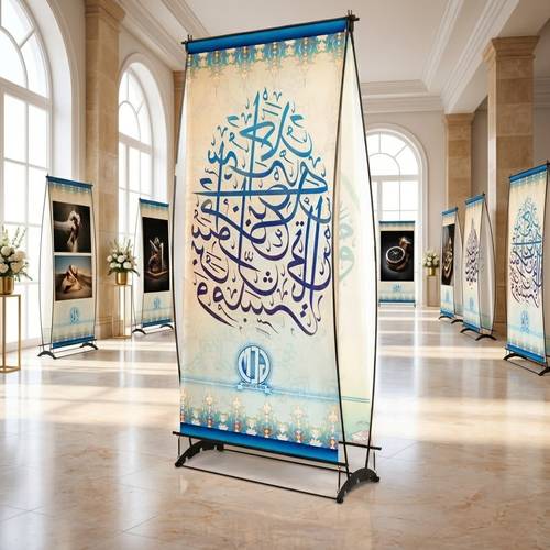 ستاند فريم مزدوج الاتجاه | هيكل ألومنيوم متين