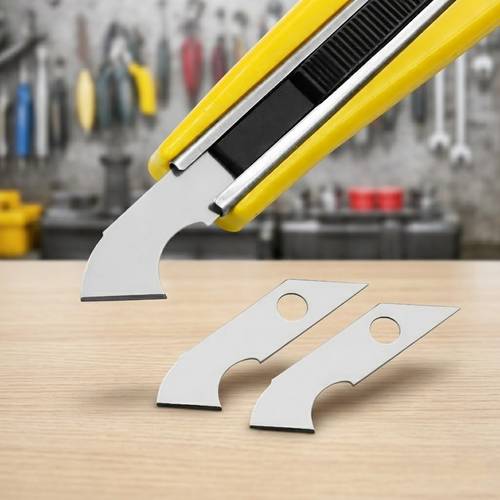 Acrylic Sheet Scoring Knife with 2 Replacement Steel Blades