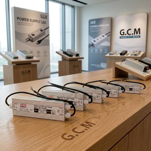 GCM Waterproof LED Power Supply Driver for Signage