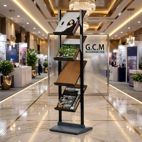 ستاند بروشور ومجلات مودرن | حامل للكتيبات