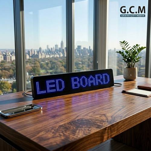 Premium Scrolling LED Message Sign - Remote Control.