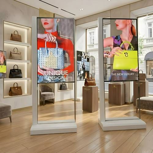 شاشة العرض الشفافة التفاعلية (Transparent OLED)