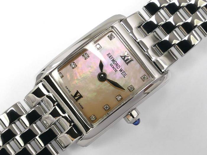 RAYMOND WEIL DON GIOVANNI MOTHER OF PEARL DIAMOND - 5875-ST-00986