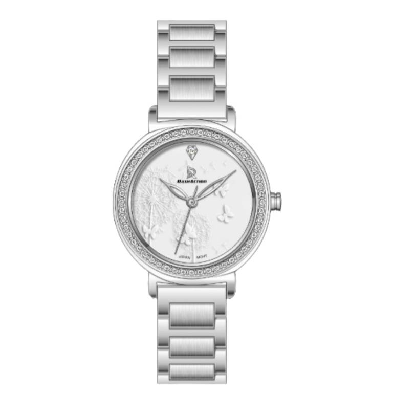 Dash Action Watch-Women-Stainless Steel-Silver Da1941-Ss