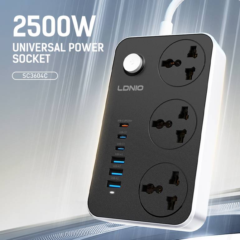 LDNIO POWER STRIP | SC3604C