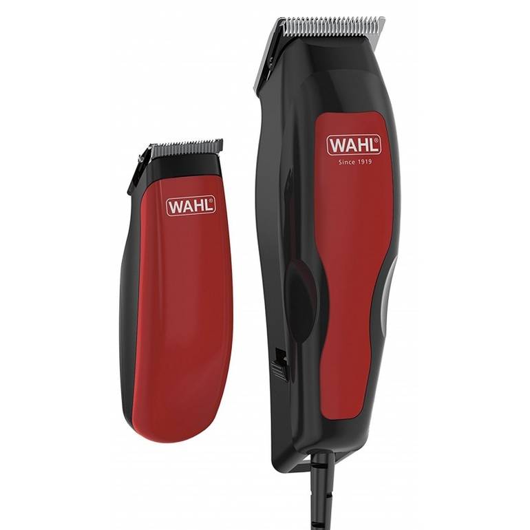 Home Pro 100 Combo Hair Clipper And Trimmer Red/Black