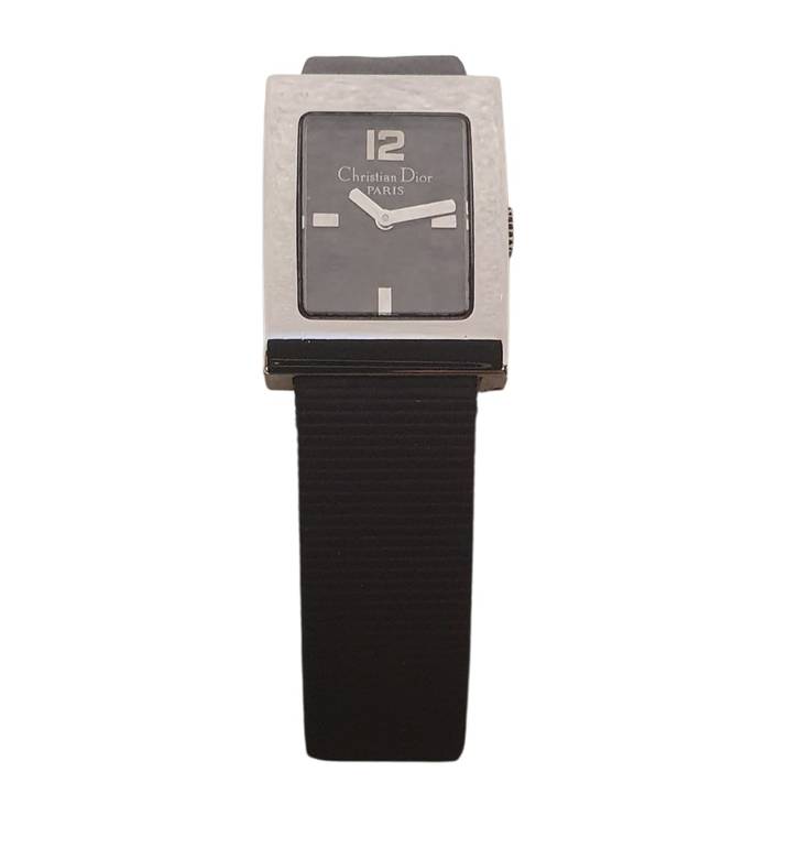 CHRISTIAN DIOR BLACK STAINLESS STEEL MALICE A2B2A WOMEN'S WRISTWATCH 19 MM