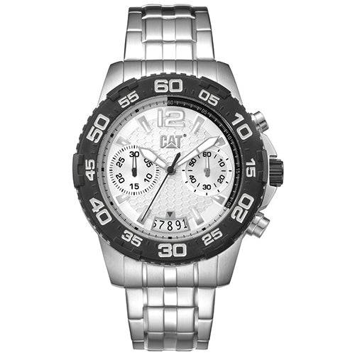CATERPILLAR ANALOG QUARTZ WATCH WITH STAINLESS PW.143.11.222