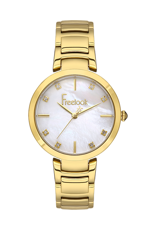 Freelook Jolie Womens Stainless Steel Strap Watch - Fl.1.10383-3
