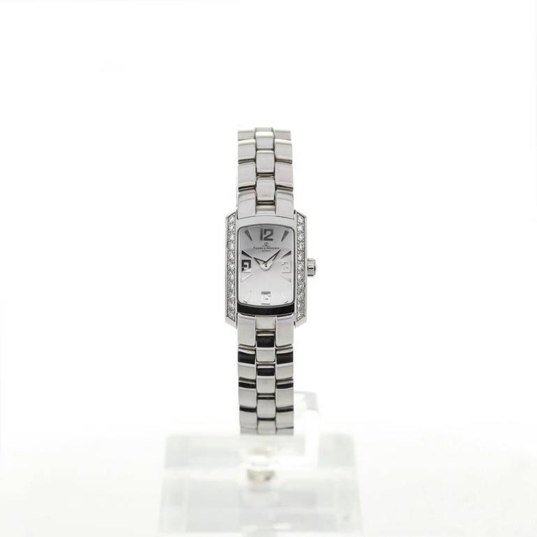 BAUME & MERCIER HAMPTON QUARTZ SILVER M0A08139