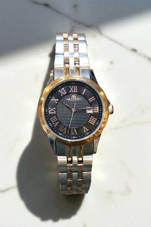 WESTERN W6427LSP010C Â€“ SILVER & PINK LADIES FASHION WATCH