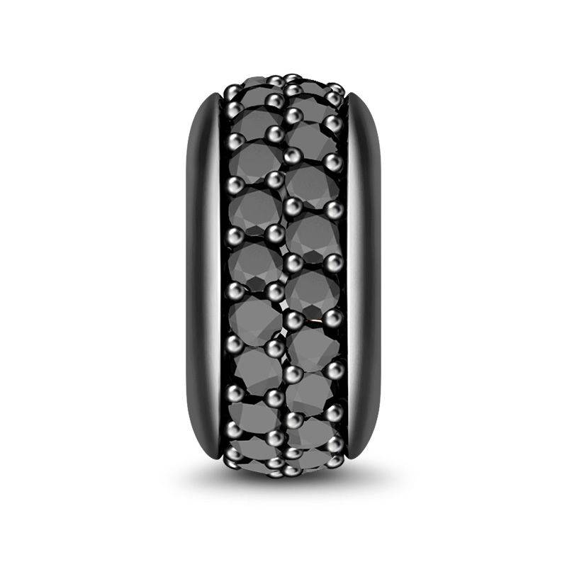 Black Stopper Sterling silver