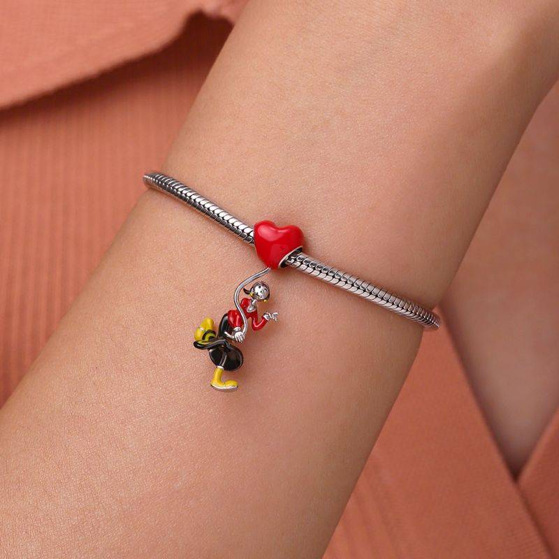 Gnoce Popeye Olive Oyl Pendant Dangle Charm