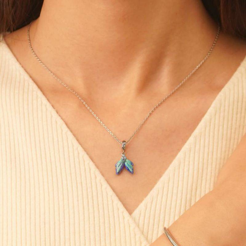 Gnoce Ocean Mermaid Tail Pendant Dangle Charm