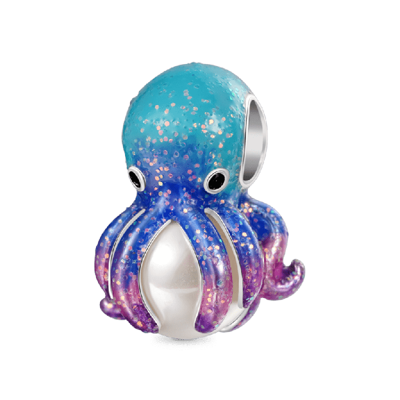 Gnoce Deep Sea Octopus Pearl Charm
