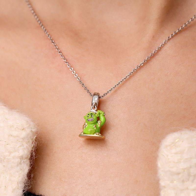 Gnoce Shrek Enjoy Delightful Bath Pendant Dangle Charm
