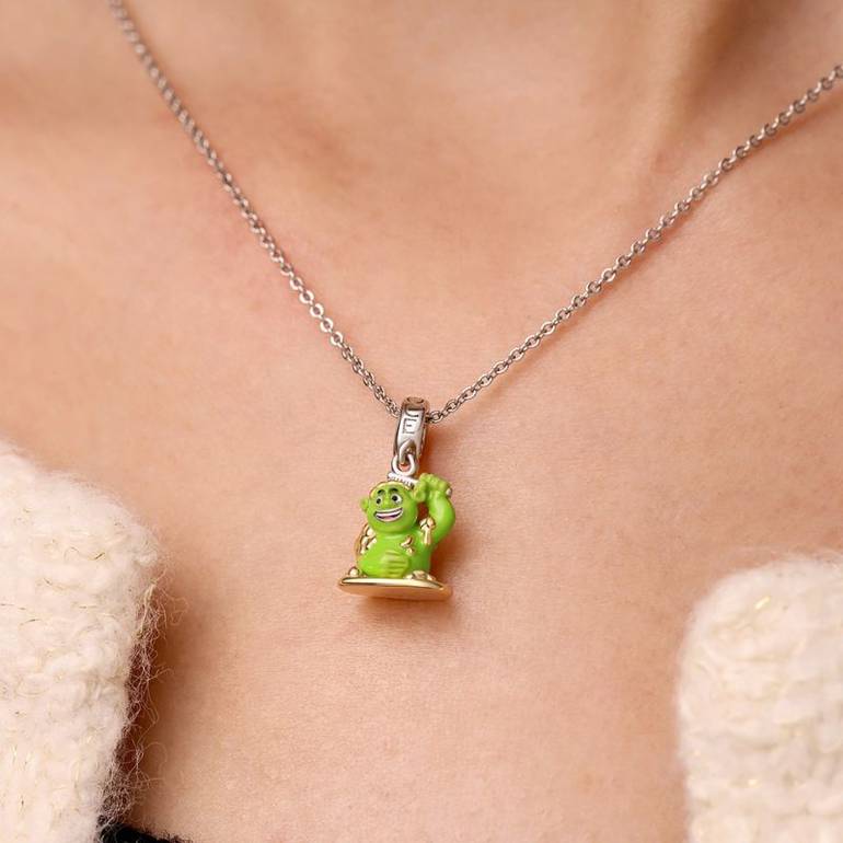 Gnoce Shrek Enjoy Delightful Bath Pendant Dangle Charm
