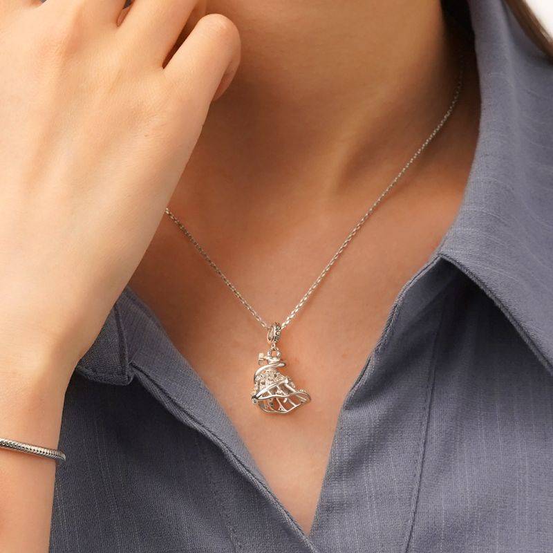 Gnoce Wireless LED Glow Magic Fairy Dress Pendant Dangle Charm