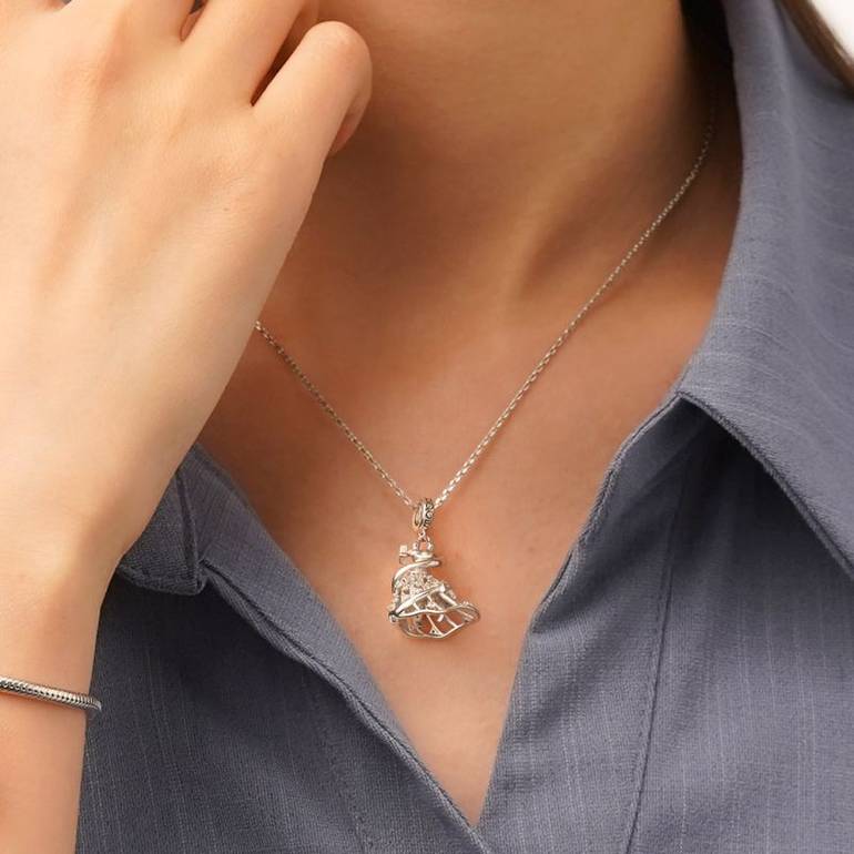 Gnoce Wireless LED Glow Magic Fairy Dress Pendant Dangle Charm