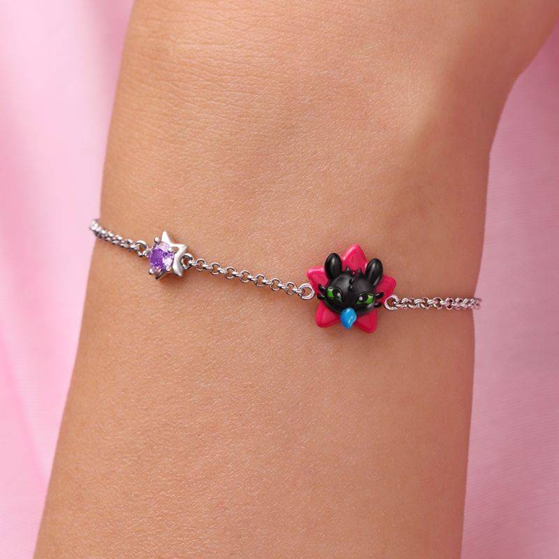 Gnoce Toothless Head Adjustable Bracelets