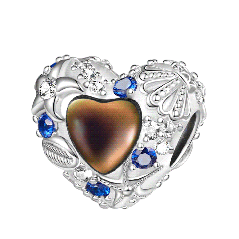 Gnoce Sea World Heart Mood Charm