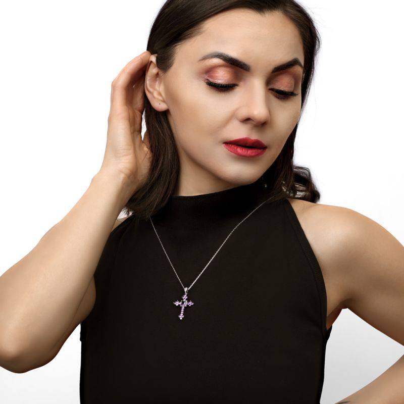 Gnoce Elegant Vintage Cross Pendant Necklaces