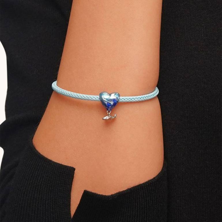 Gnoce Sky Blue Basic Bracelets