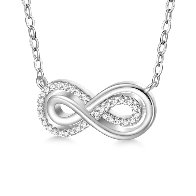 Gnoce Birthstone Infinity Love Necklaces