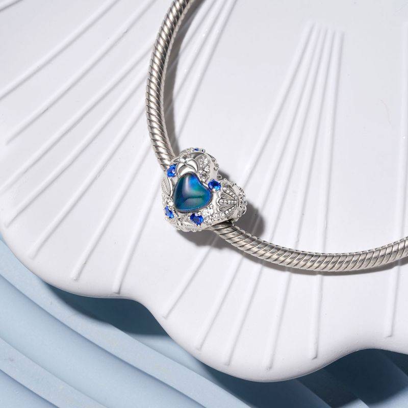 Gnoce Sea World Heart Mood Charm