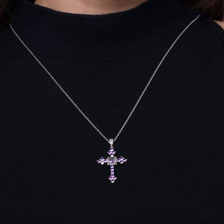 Gnoce Elegant Vintage Cross Pendant Necklaces