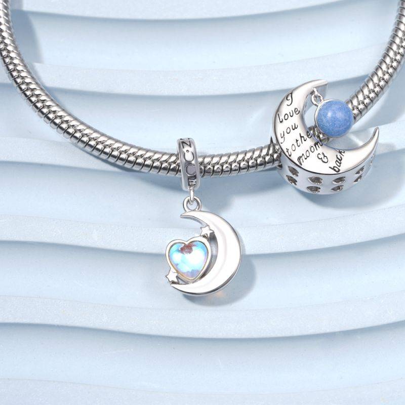 Gnoce Moon Glow in the Dark Charm