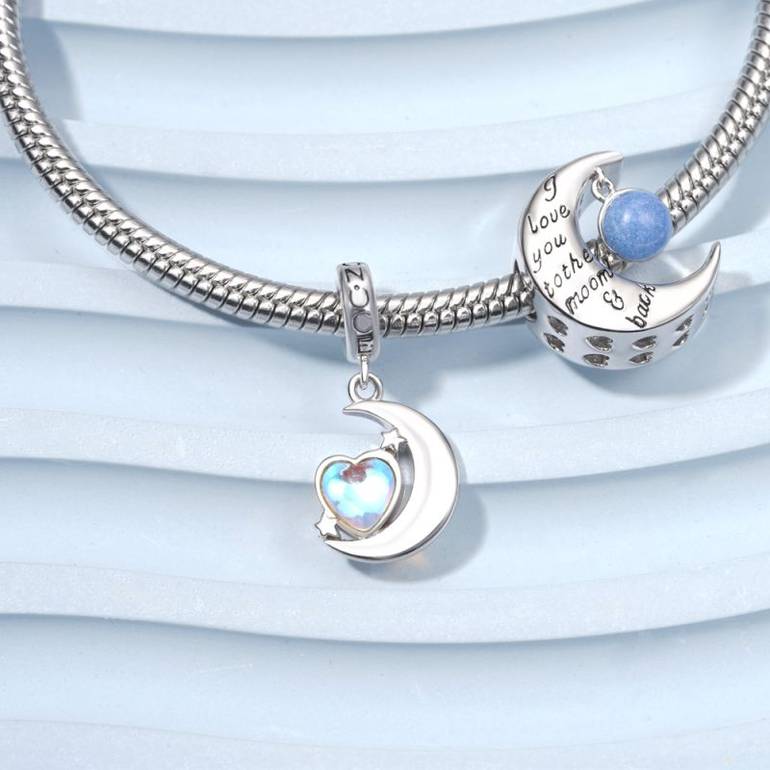 Gnoce Moon Glow in the Dark Charm