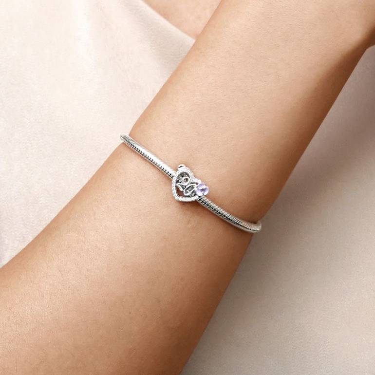 Gnoce Celebration 20th Birthday Heart Charm