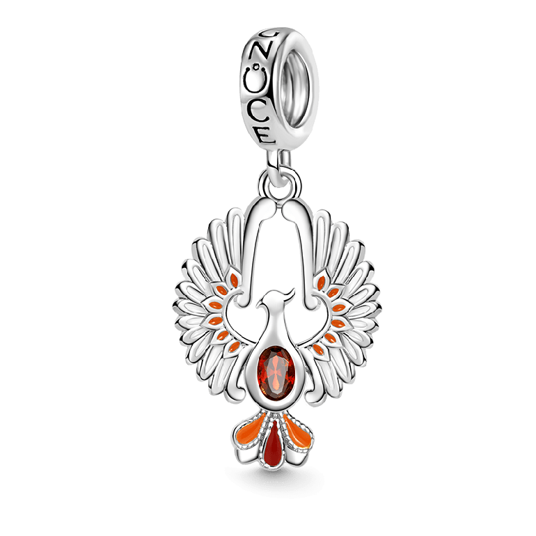 Gnoce Phoenix Pendant Dangle Charm