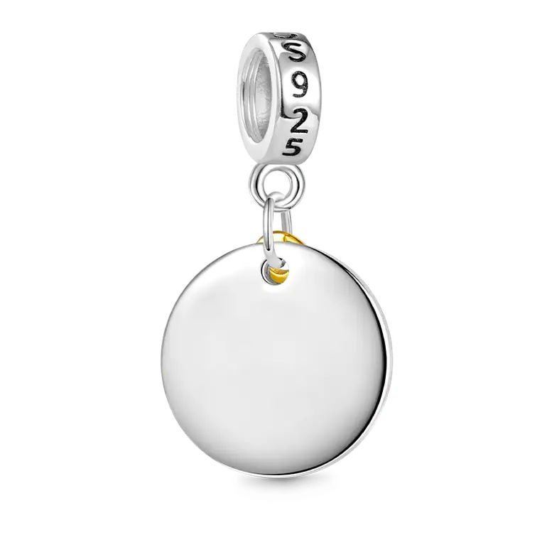 Gnoce Mother & Daughter Forever Love Pendant Dangle Charm