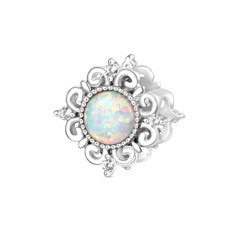 Gnoce Vintage Opal Charm