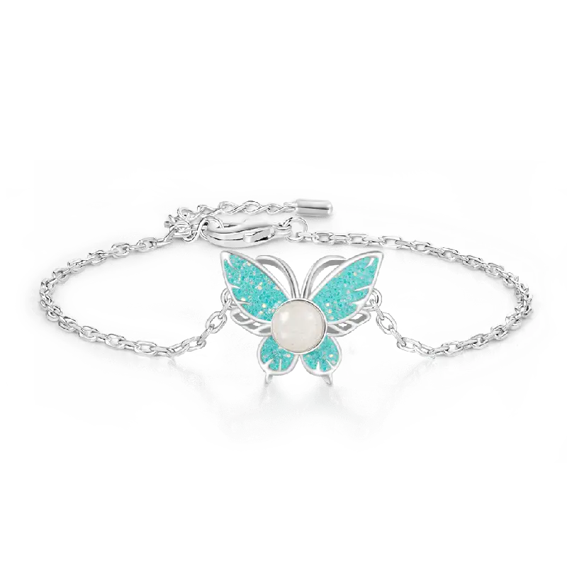 Gnoce Adjustable Glow-in-the-Dark Butterfly Bracelets