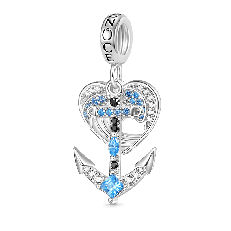 Gnoce Anchor Dangling Marine Pendant Dangle Charm