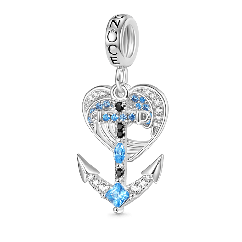 Gnoce Anchor Dangling Marine Pendant Dangle Charm