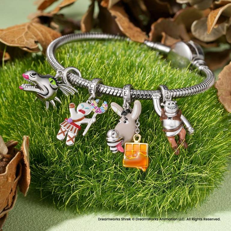 Gnoce Shrek Donkey Waffles Pendant Dangle Charm