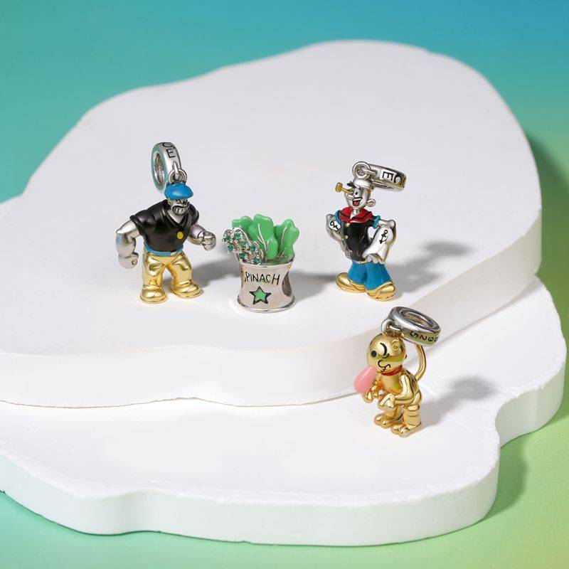 Gnoce Popeye Pendant Dangle Charm