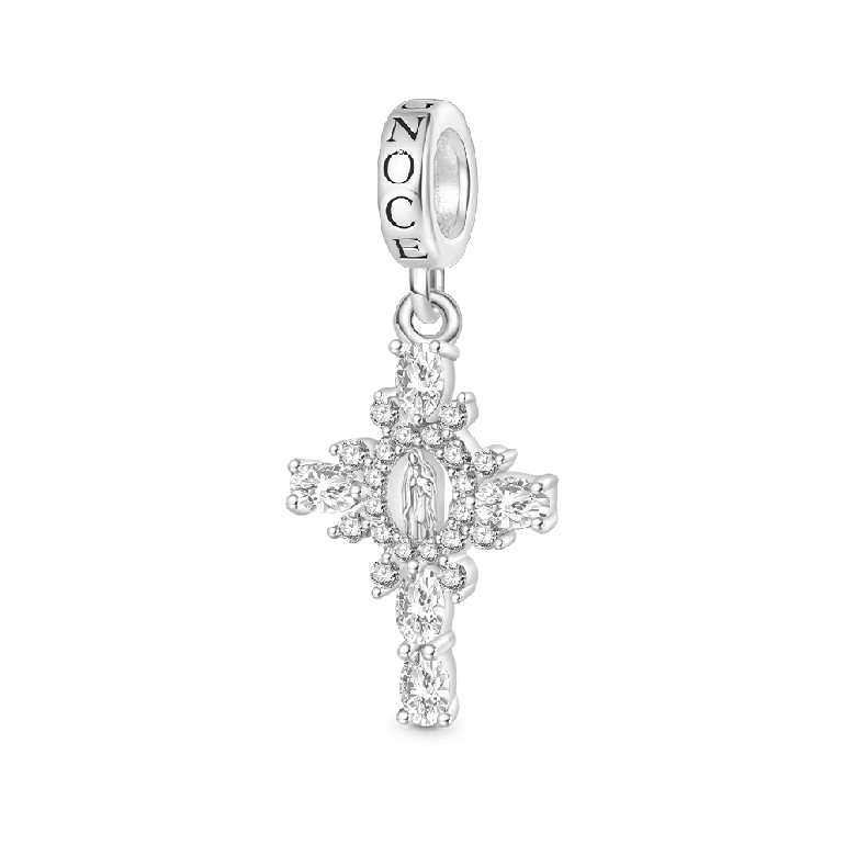 Gnoce Virgin of the Cross Pendant Dangle Charm