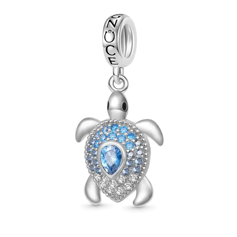 Gnoce Sea Turtle Pendant Dangle Charm